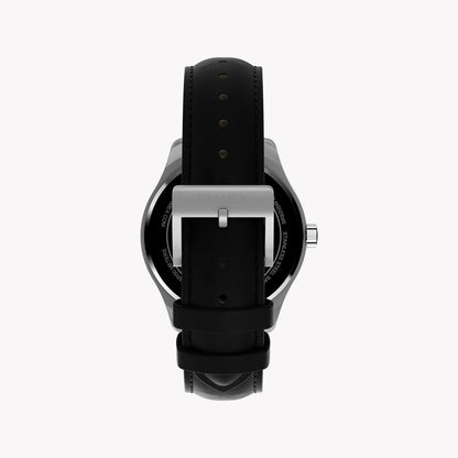 Mens Main Street Silver-Tone Case & Black Strap Watch TW2Y16000 | Stylish Men’s Timepiece