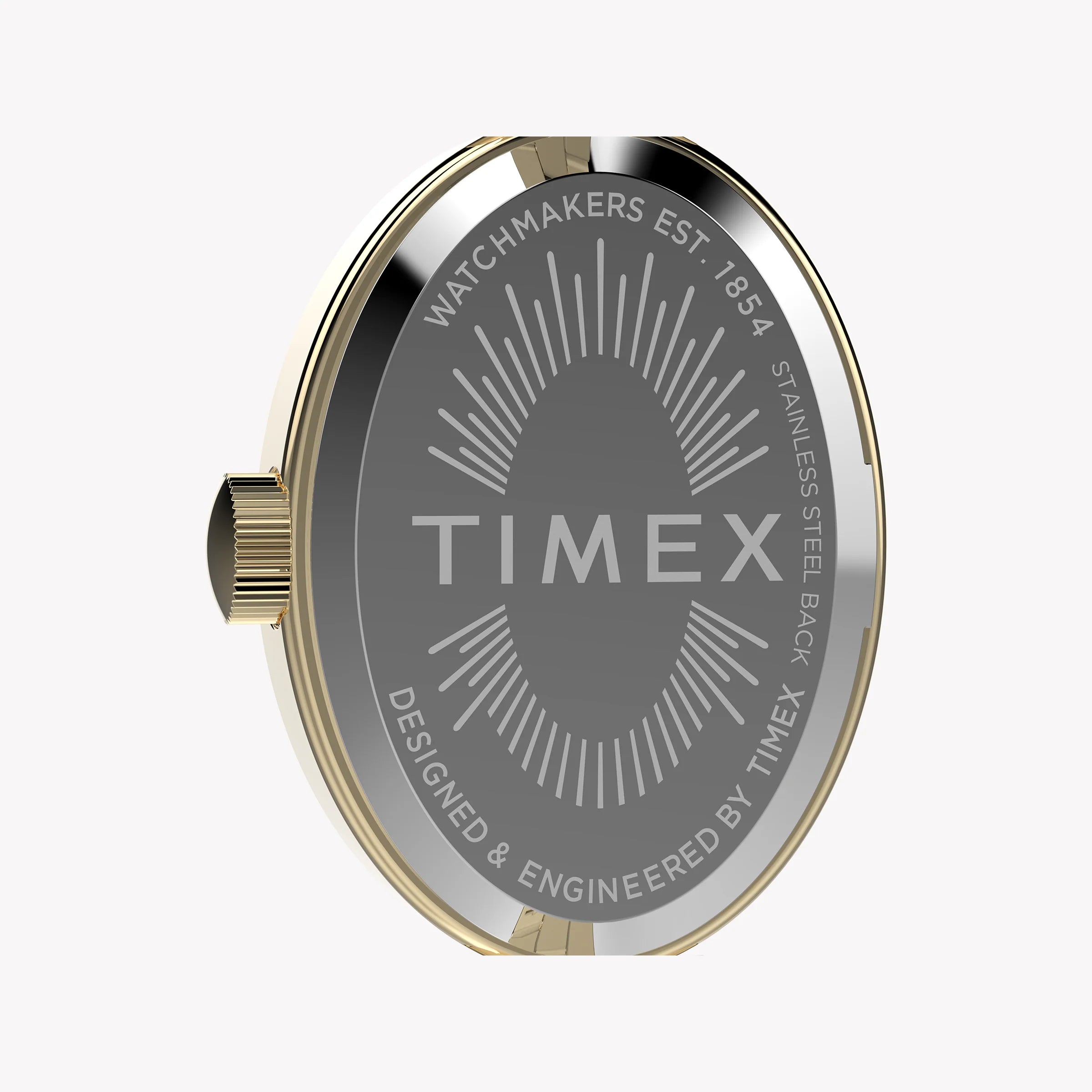 Cavatina - Caja y pulsera doradas con esfera blanca TW2Y26700 | Reloj elegante para mujer