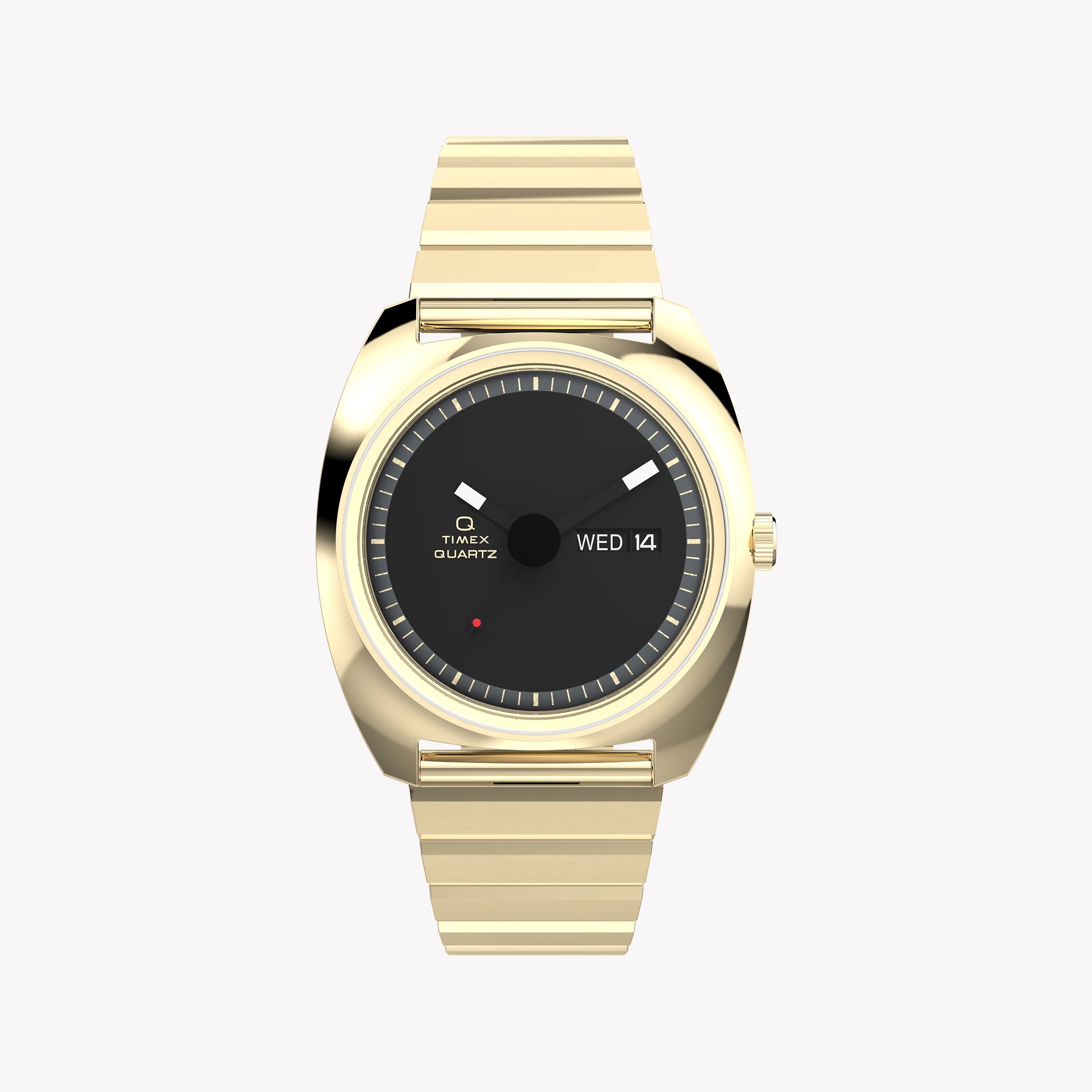 Reloj de pulsera Timex Enigma de 37 mm TW2Y34400 | Elegante diseño en plata y azul