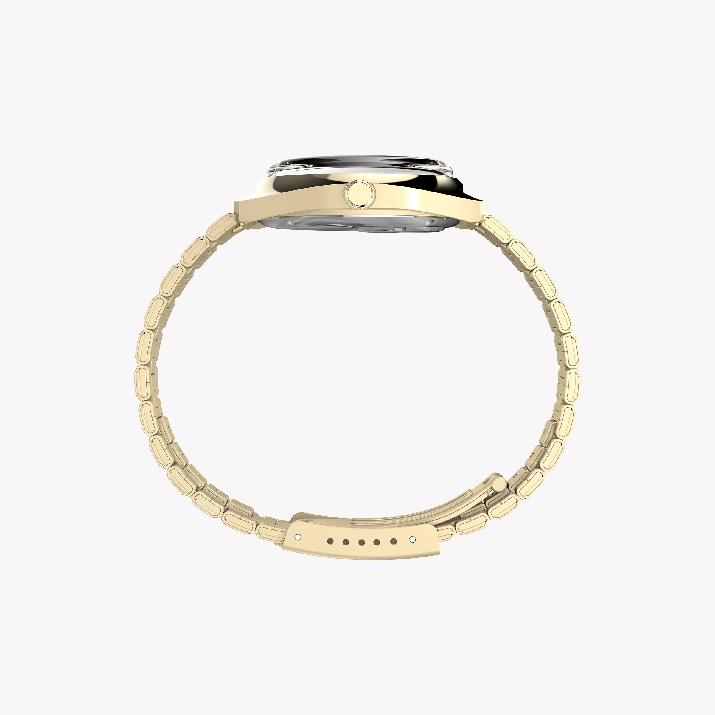 Reloj de pulsera Timex Enigma de 37 mm TW2Y34400 | Elegante diseño en plata y azul