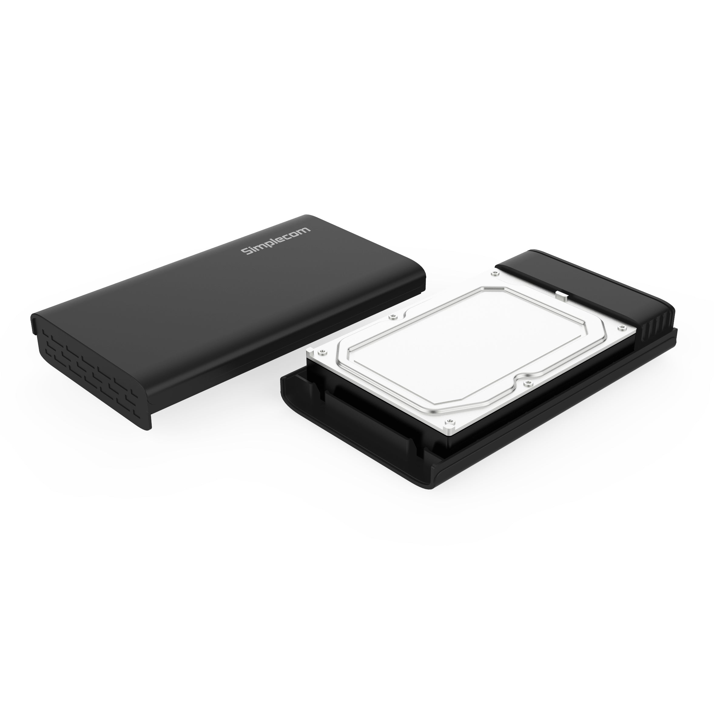 NNEDSZ SE301 Carcasa de acoplamiento para disco duro SATA de 3,5" a USB 3.0, color negro