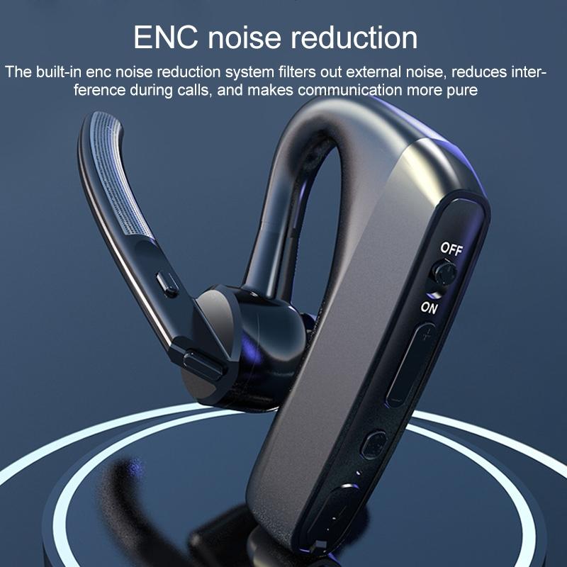 Auriculares inalámbricos Bluetooth NNEDSZ con gancho para la oreja - Chip TWS - K5C 63120