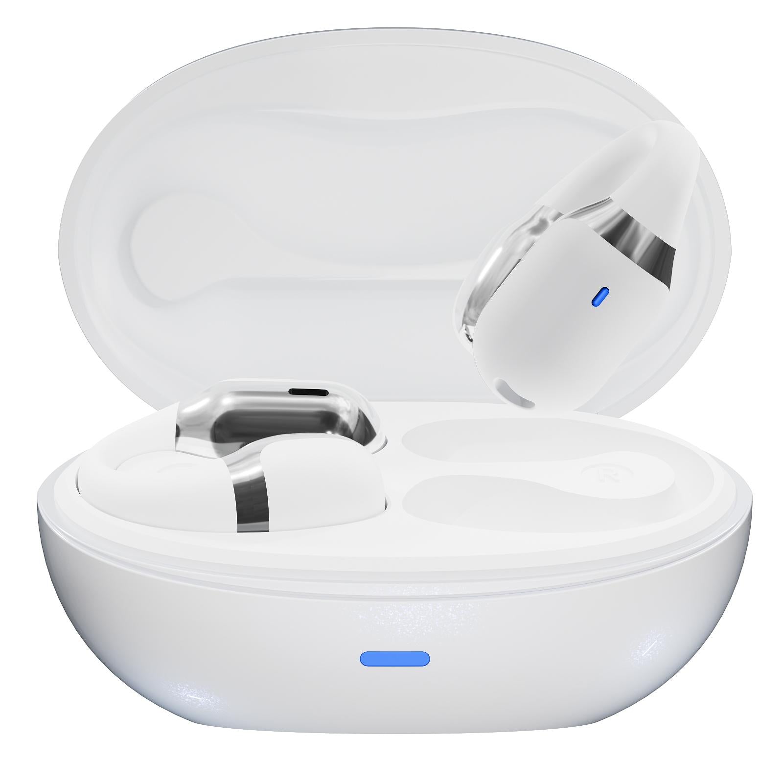 Auriculares deportivos inalámbricos Bluetooth NNEDSZ con conducción aérea - F16 TWS - Rosa