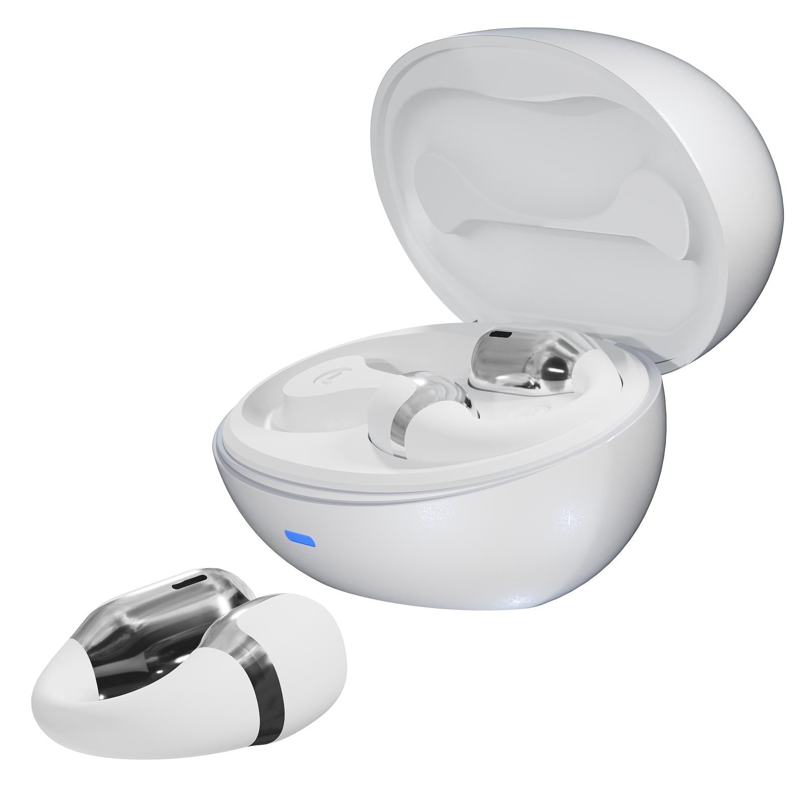 Auriculares deportivos inalámbricos Bluetooth NNEDSZ con conducción aérea - F16 TWS - Rosa