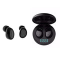 Auriculares inalámbricos NNEDSZ con caja de carga LED - J1 Tws - Negro