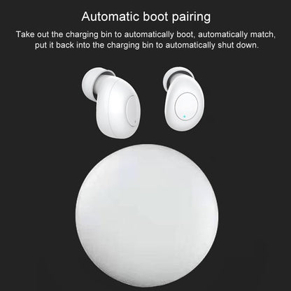 NNEDSZ Wireless Earphones With Led Charging Box - J1 Tws - Black