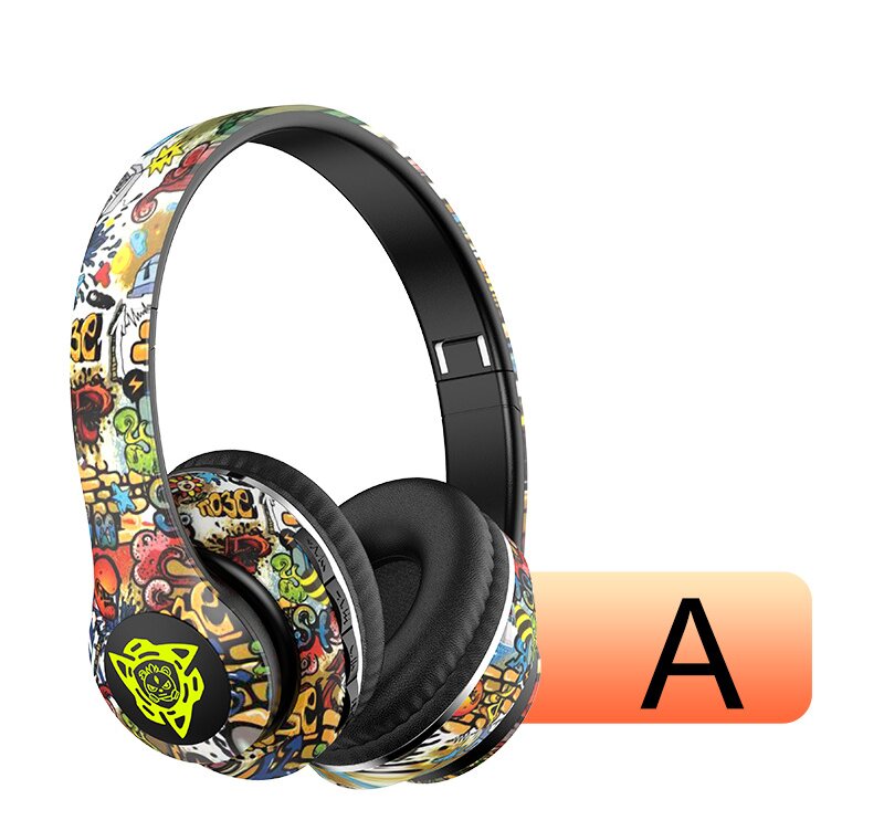 Auriculares inalámbricos Bluetooth NNEDSZ: diseño elegante con diadema, batería de larga duración, sonido de alta fidelidad y compatibilidad universal (color A) 