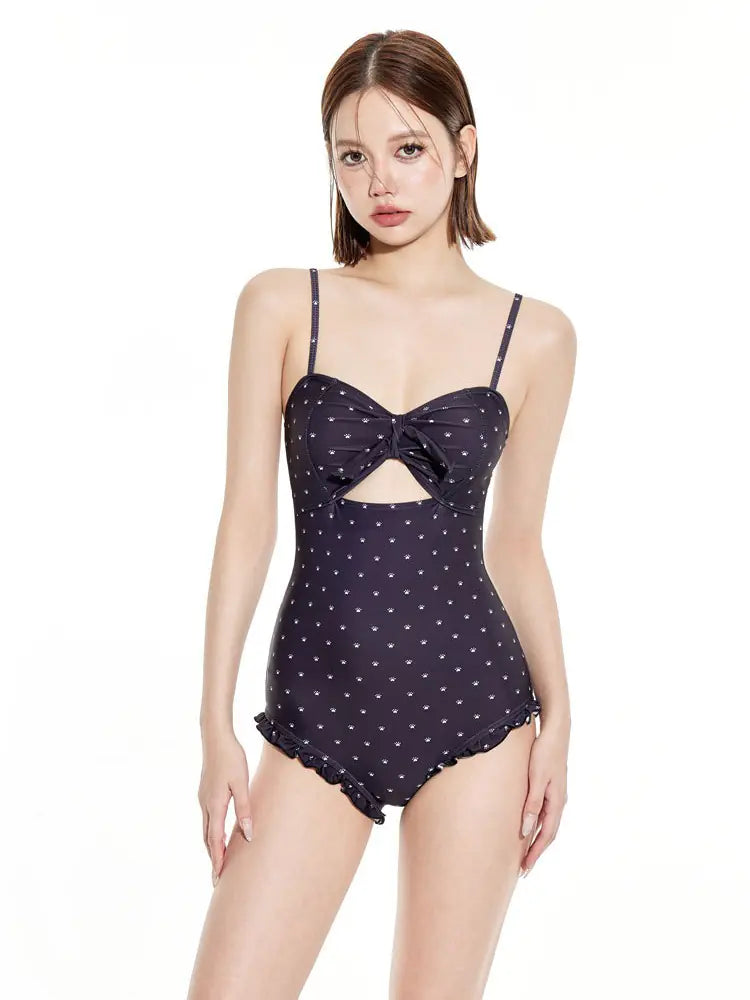Women's One-Piece Swimsuit with Modest Fit and Support