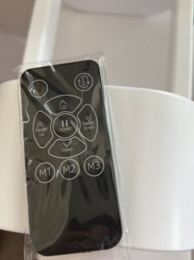 Humidificador de aire acondicionado con forma de gota de agua antigravedad, creativo, silencioso, para el hogar, dormitorio y oficina, con tanque de agua de 580 ml.