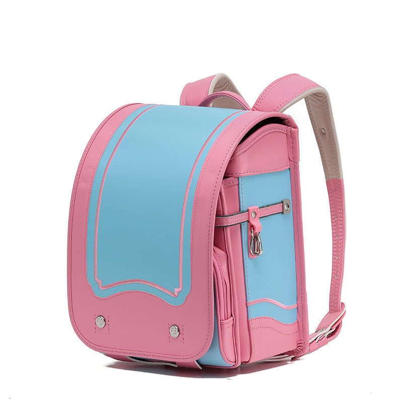 Mochila escolar japonesa con alas de ángel para estudiantes de primaria y secundaria.