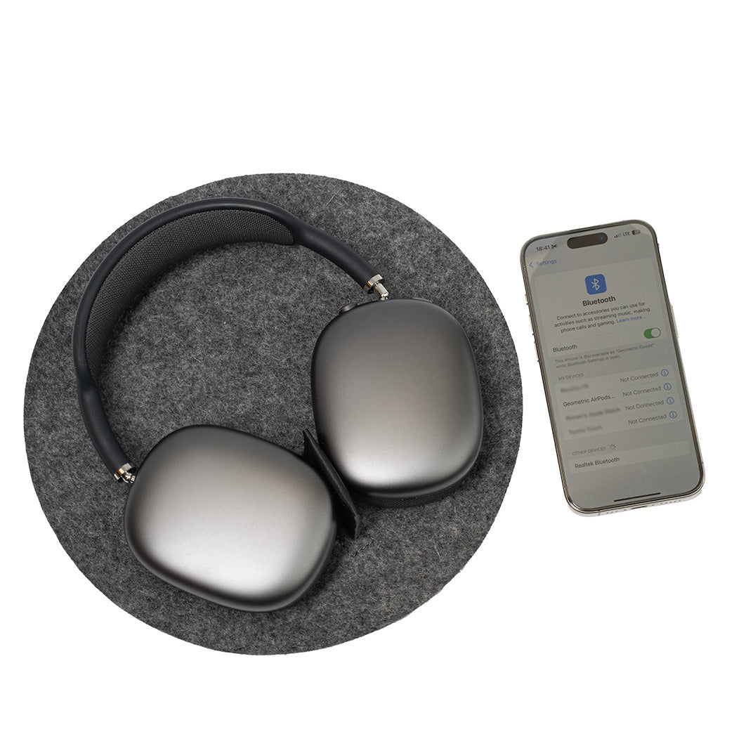 Estación de descanso de fieltro merino para AirPods Max