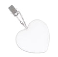 Charm LED para bolso con forma de corazón brillante y luz nocturna