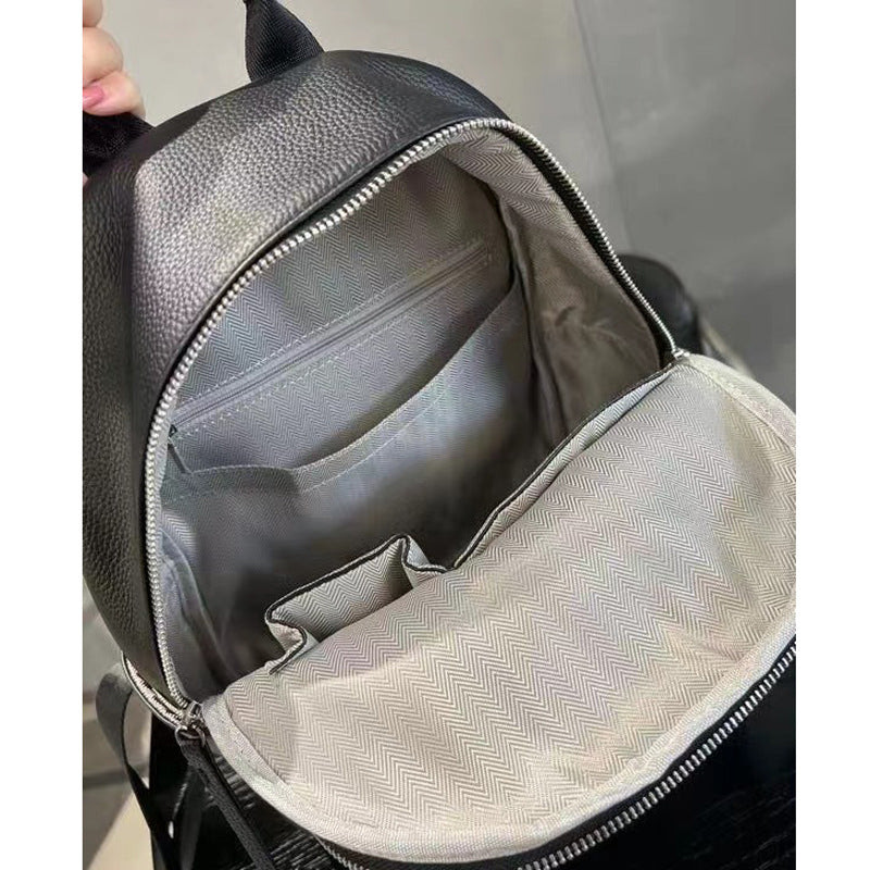 Mochila de cuero Baidu de alta calidad
