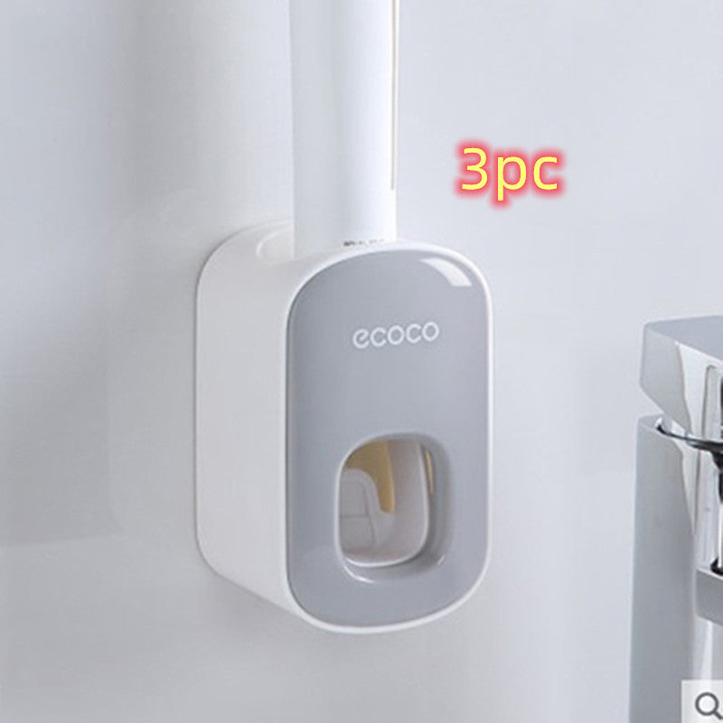 Dispensador automático de pasta de dientes de pared para baño