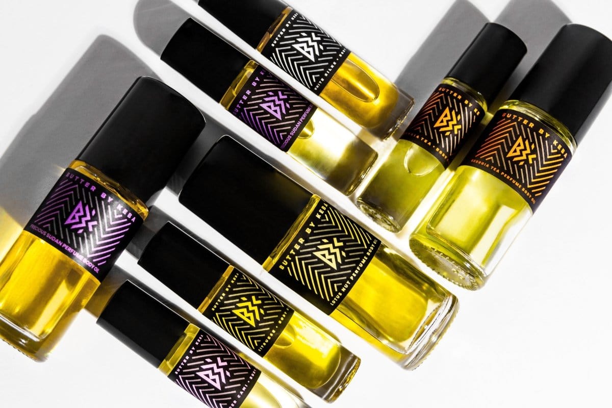 Aceite corporal perfumado en roll-on