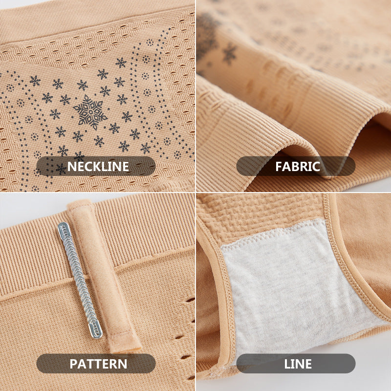 Faja moldeadora de cintura ultrafina y transpirable para mujeres regordetas. Ropa interior ajustada y moldeadora.