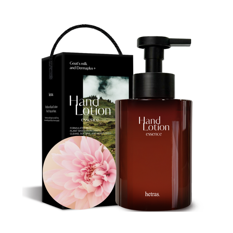 Loción de manos con esencia de perfume Hetras, 515 ml