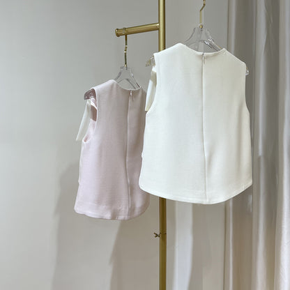 Women's Summer Big Bow Sleeveless Vest Top