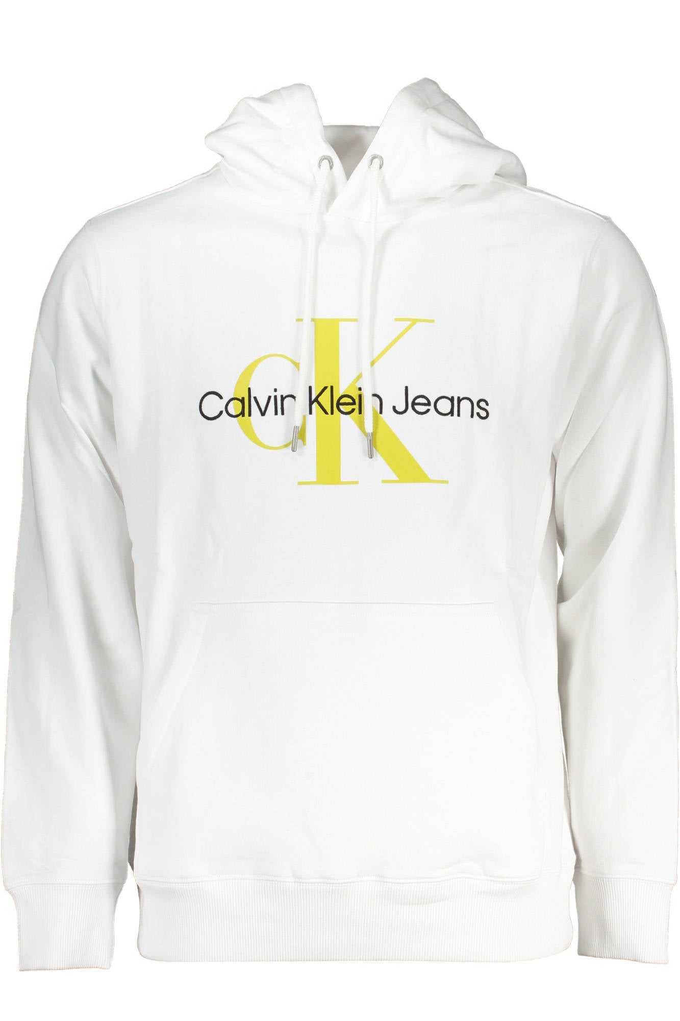 SUDADERA BLANCA SIN CREMALLERA DE CALVIN KLEIN PARA HOMBRE