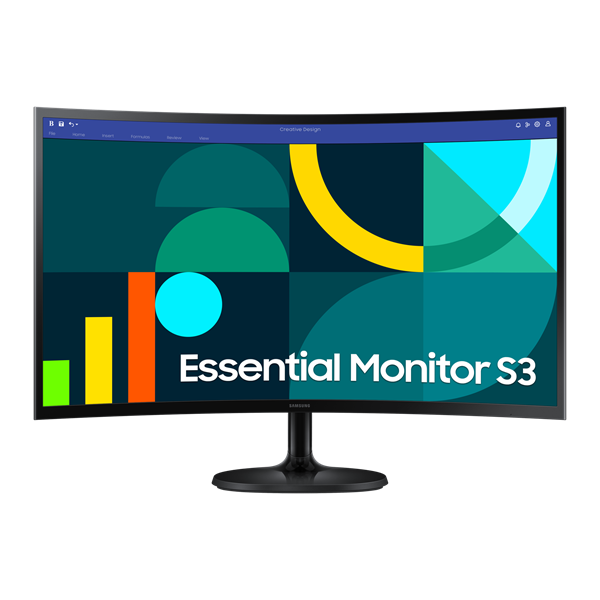 Samsung LS27D360GAUXEN Monitor 27" Monitor Ívelt S3 S36GD (LS27D360GAUXEN)
