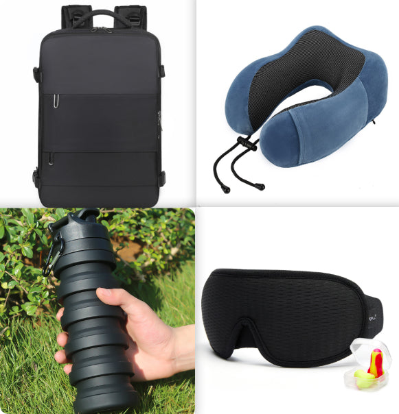 Nueva mochila de viaje para mujer, de gran capacidad, para equipaje seco y húmedo, ideal para estudiantes universitarios.