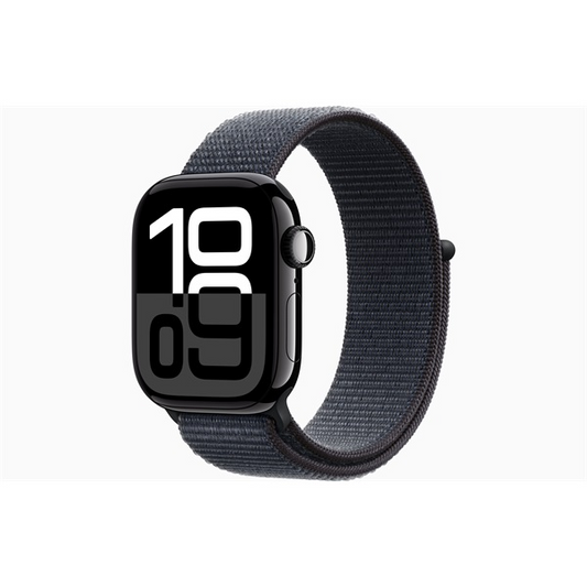 Smartwatch Apple Watch 10 GPS 42mm Jet Black Alu Sport Loop Granatowy (null) (MWWG3QH/A)