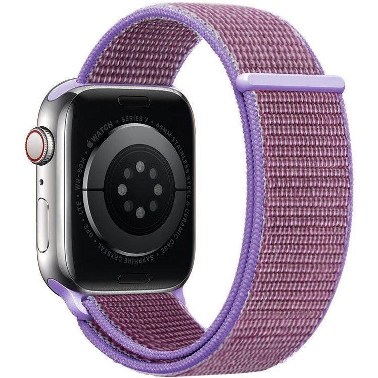 Apple Watch Eternico Airy de 38 mm, 40 mm y 41 mm - Borde rojo piedra y azul (AET-AWAY-StReB-38)