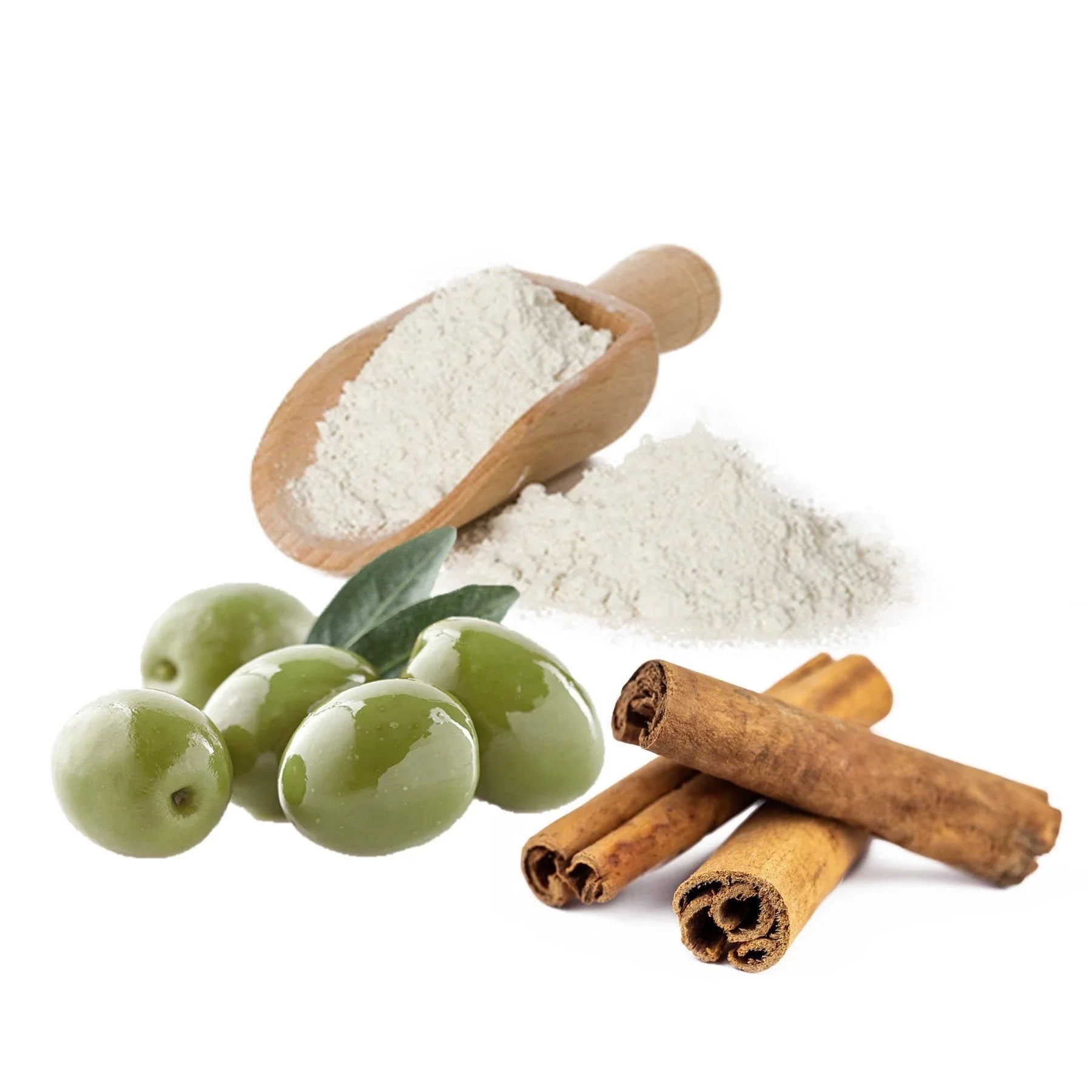 Jabón facial totalmente natural DR.HC para el cuidado de la piel - Arcilla mineral de oliva (110 g, 3,8 oz) (Antienvejecimiento, Antiacné, Desintoxicante, Minimiza poros...) 