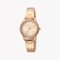 Reloj Esprit para mujer en oro rosa con correa de acero inoxidable | ES1L239M0085