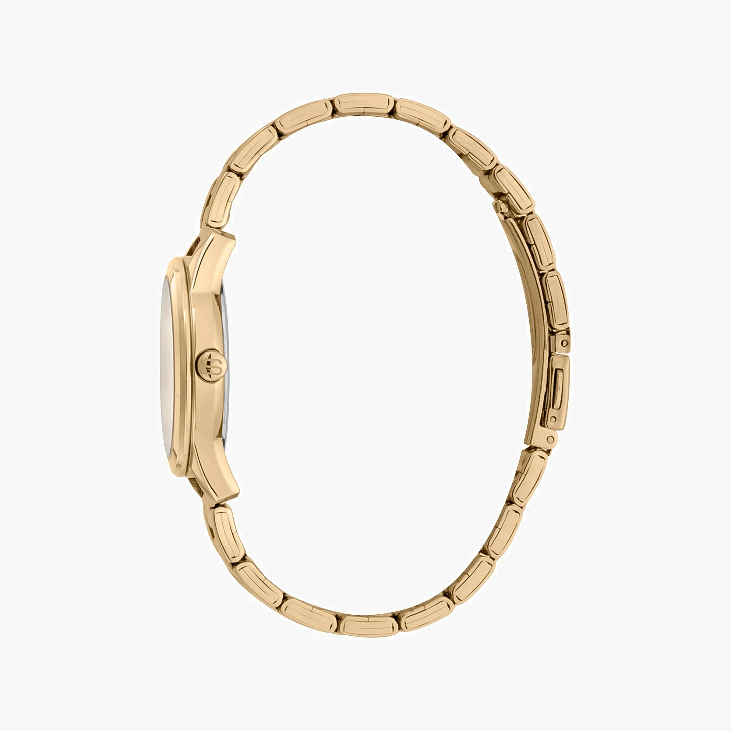 Reloj Esprit para mujer de acero inoxidable dorado con esfera plateada | Es1l186m0035