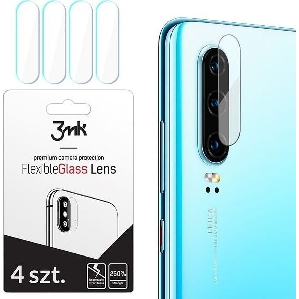 3MK 3MK FlexibleGlass Lens iPhone 11 Pro Szkło hybrydowe na obiektyw aparatu 4szt (5903108202756)