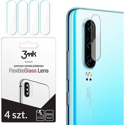 3MK 3MK FlexibleGlass Lens iPhone 11 Pro Szkło hybrydowe na obiektyw aparatu 4szt (5903108202756)