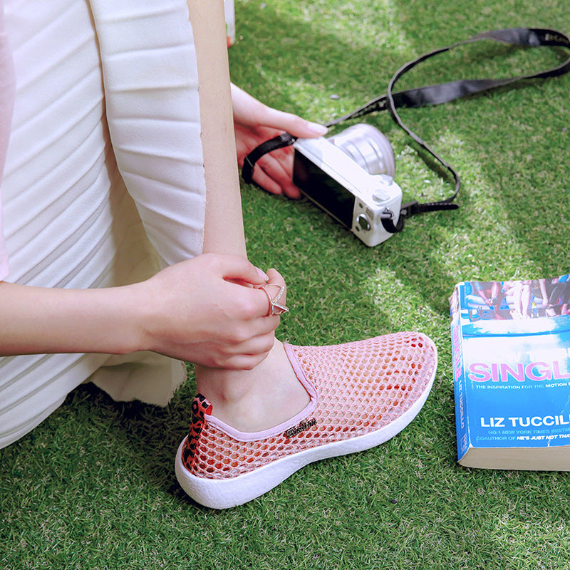 Zapatillas deportivas ligeras de malla