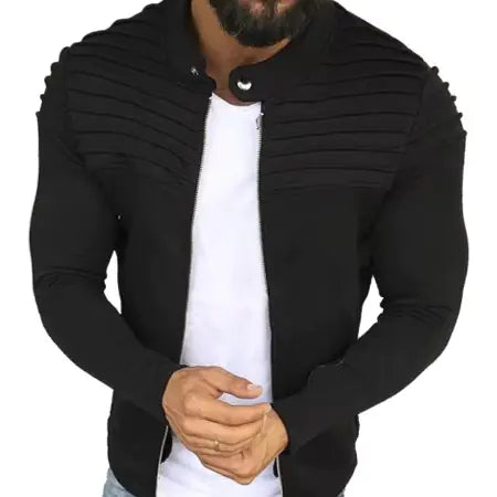 Chaqueta de cuello para hombre