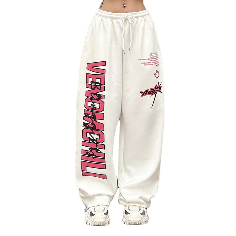 Pantalones casuales de hip hop, jazz y baile callejero para mujer