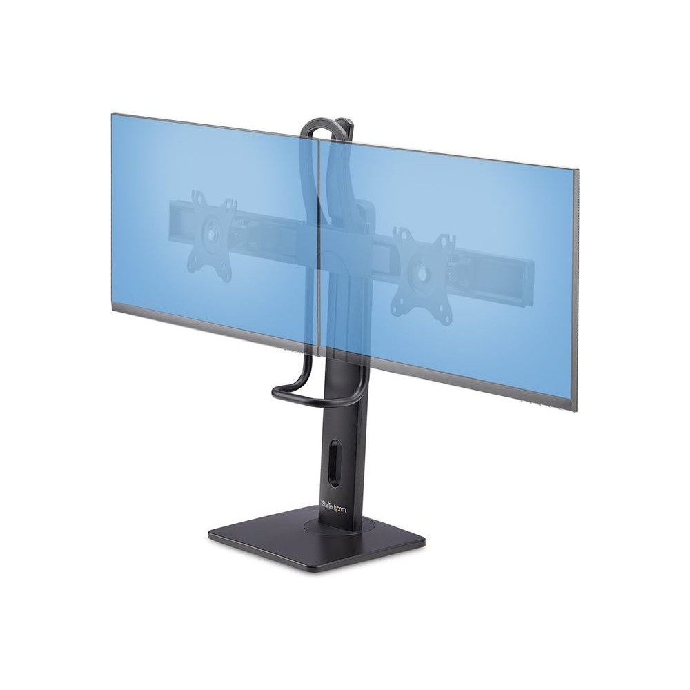 StarTech.com 2MC1S-MONITOR-STAND sistema montar monitor/soporte 68,6 cm (27") Birou Negru (2MC1S-MONITOR-STAND)