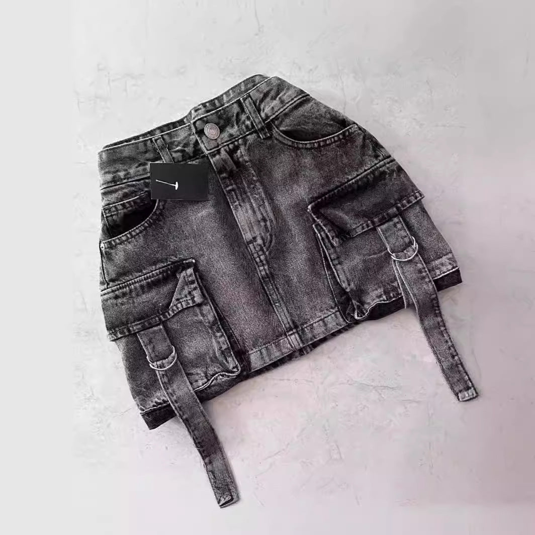 Women's Retro Gothic Fashion Personality Skirt