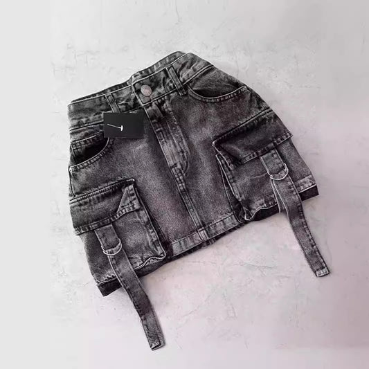 Women's Retro Gothic Fashion Personality Skirt