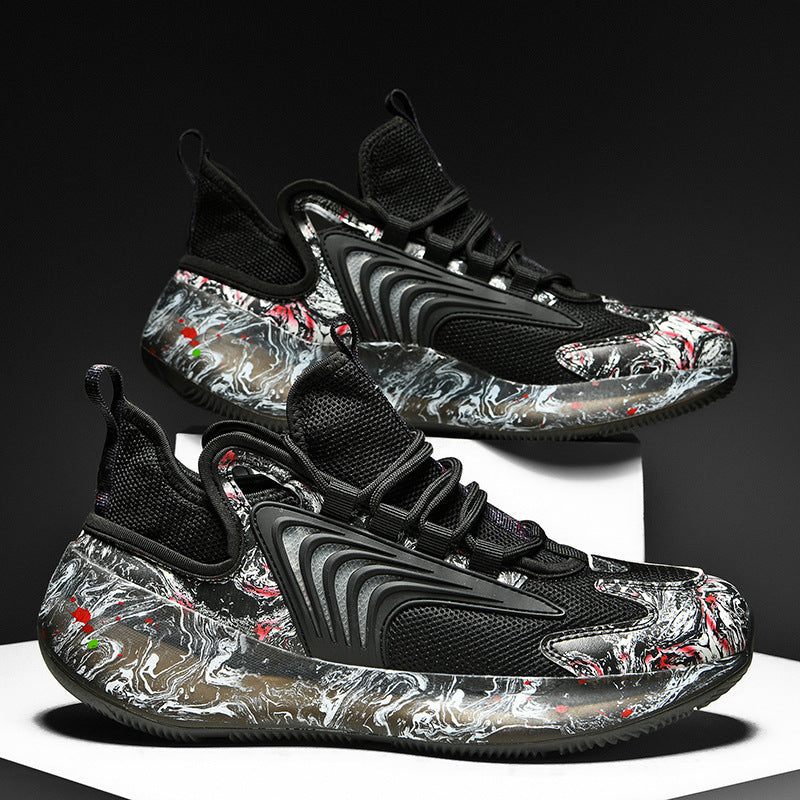 Zapatillas de deporte transpirables de suela gruesa Old Leisure