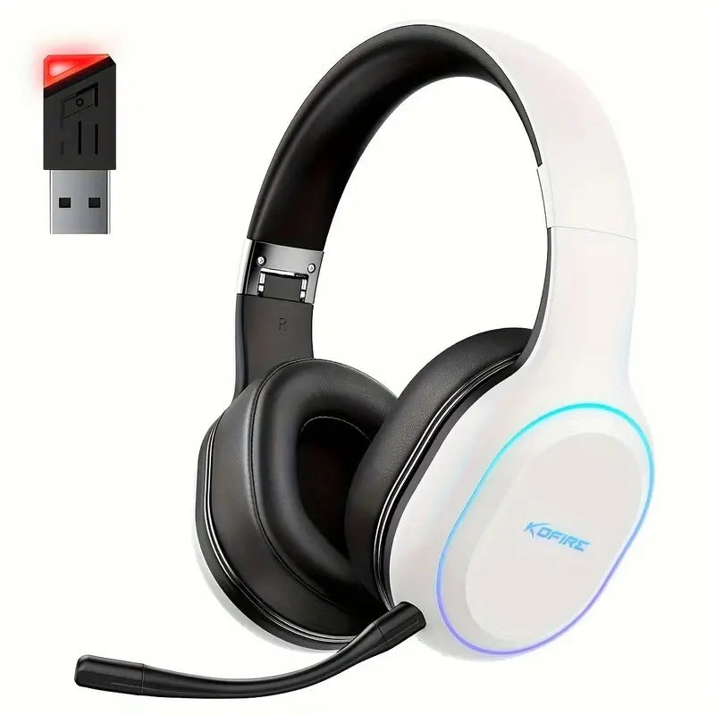 Auriculares inalámbricos para juegos NNETM Pro con micrófono desmontable