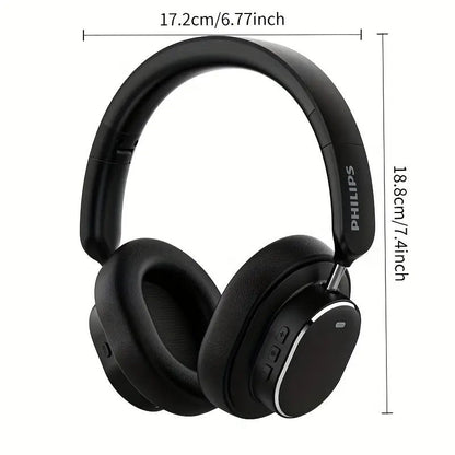 NNETM Wireless Bluetooth Over-Ear Headphones with ANC and Mic