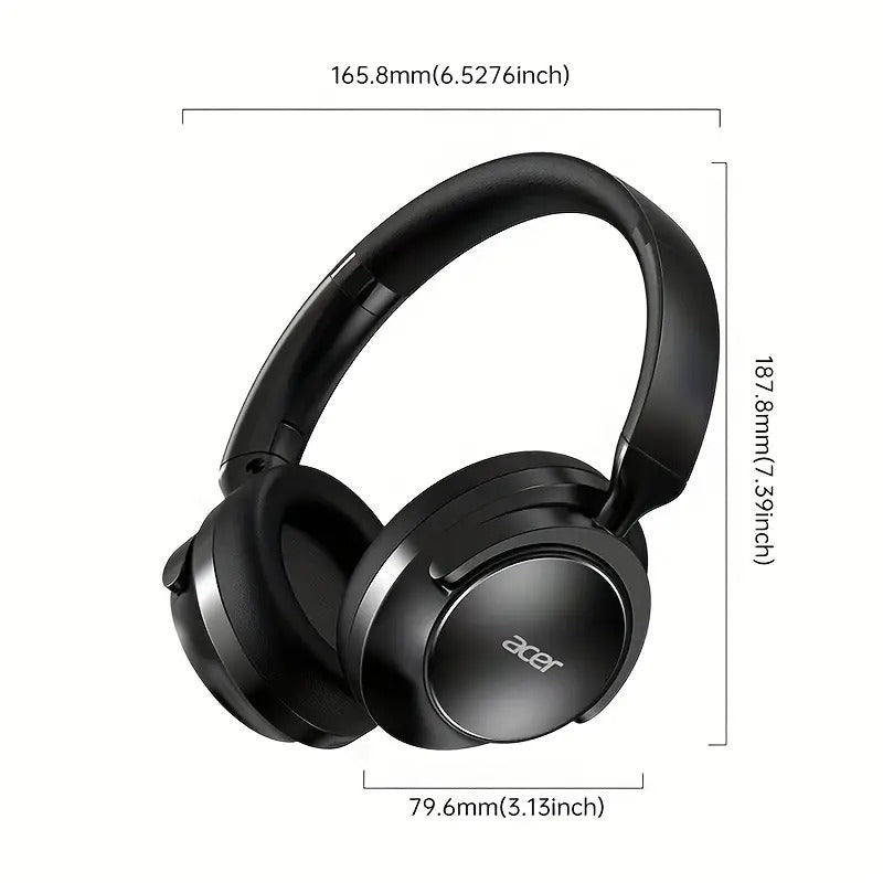 NNETM Wireless Over-Ear Headphones with Noise Cancelling