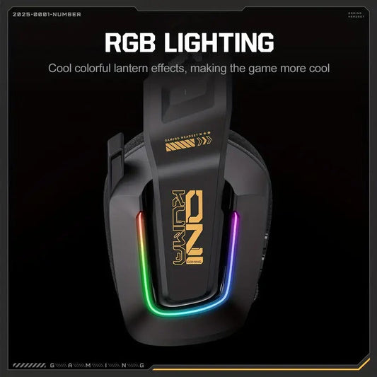 NNETM Wireless Gaming Headset GT828 with RGB & Mic