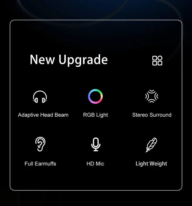 NNETM Gaming Headset Noise Cancellation Sound