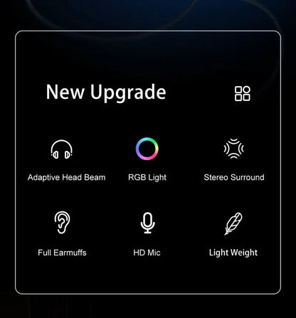 NNETM Gaming Headset Noise Cancellation Sound