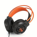 Auriculares de monitor de estudio NNETM con diseño cerrado en naranja y negro