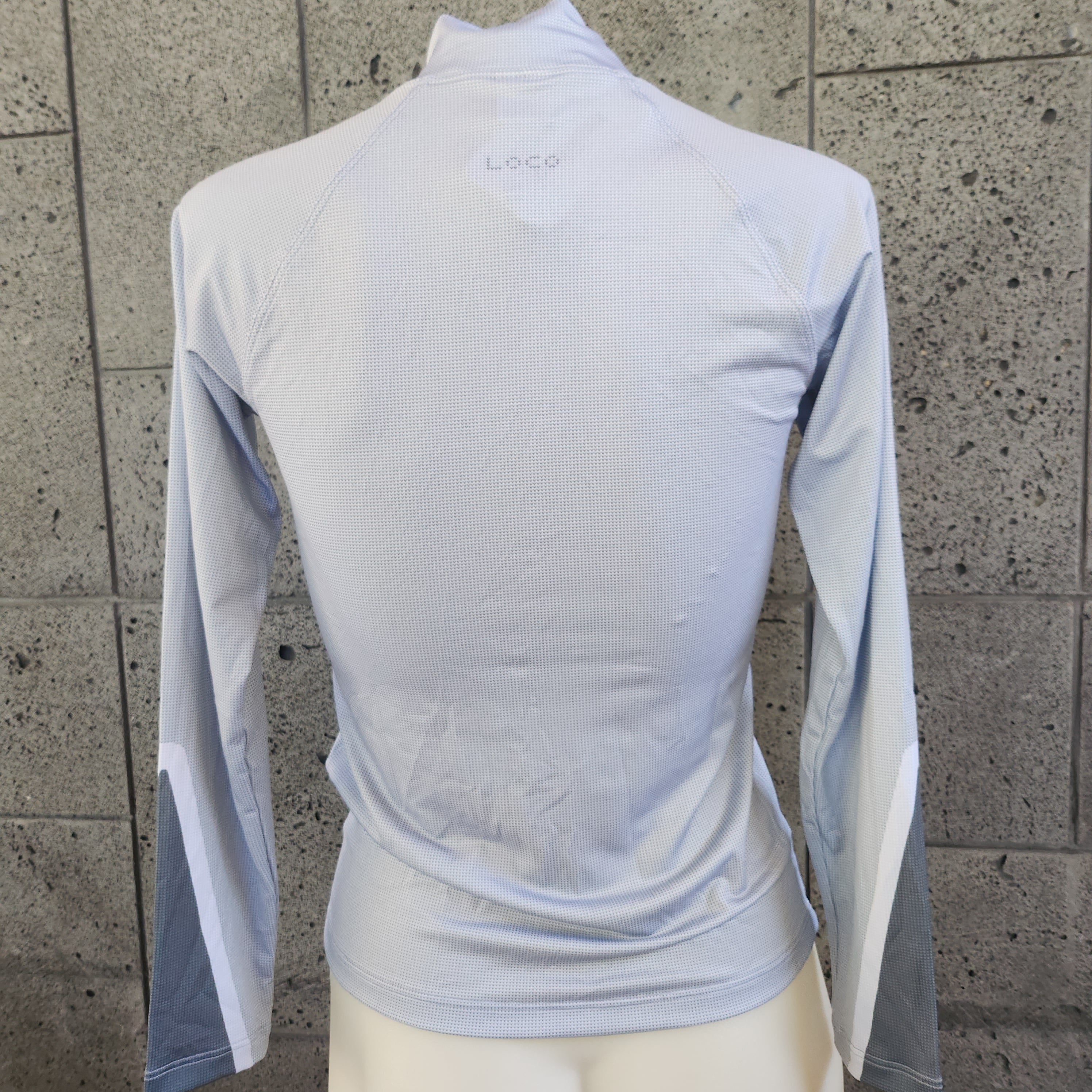 Loco Boutique Loco Stitch - Camiseta de protección solar con cremallera frontal