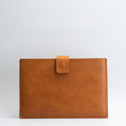Leather Sleeve for iPad with Magnetic Strap