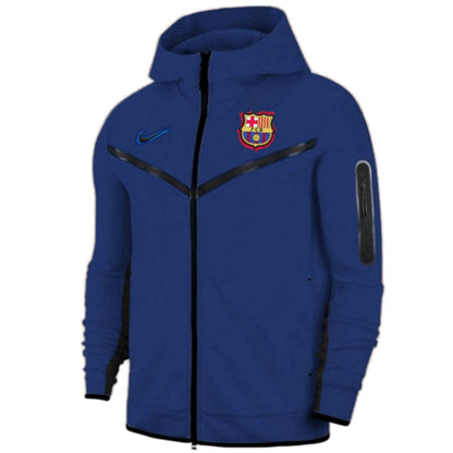 FC Barcelona Tech Fleece presentation soccer tracksuit 2022 - Nike